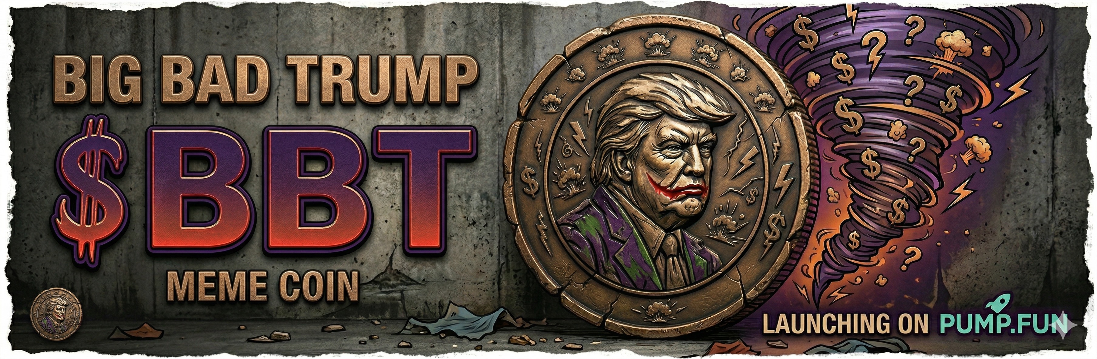 Big Bad Trump promotional banner